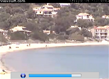 Webcam in Campomoro Korsika