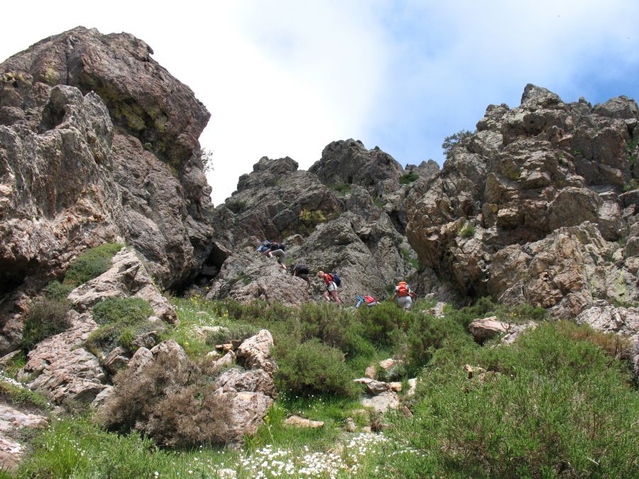 Auf Korsika gibt es insgesamt drei Klettersteige (Via Ferrata, wörtlich übersetzt „Eiserner Weg“).