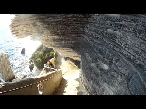 Corsica-Bonifacio-Escalier Du Roy d'Aragon-(descending)