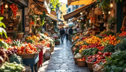 Der Markt von Bastia