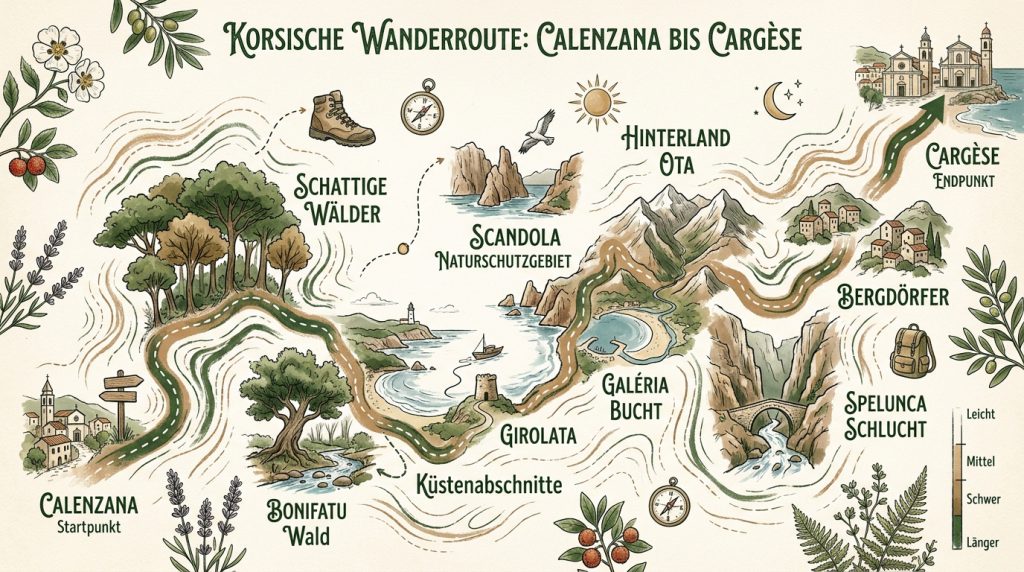Mare e Monti auf Korsika: Etappen, Schwierigkeit & beste Zeit für den Fernwanderweg